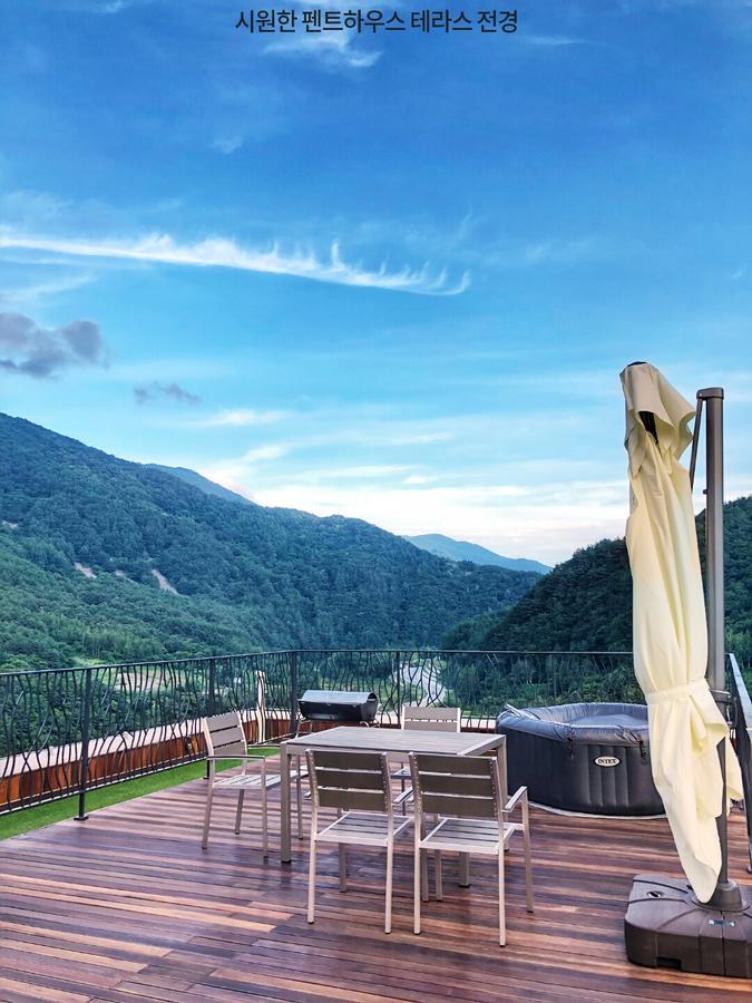 Pine Forest Jeongseon Alpine Resort Εξωτερικό φωτογραφία